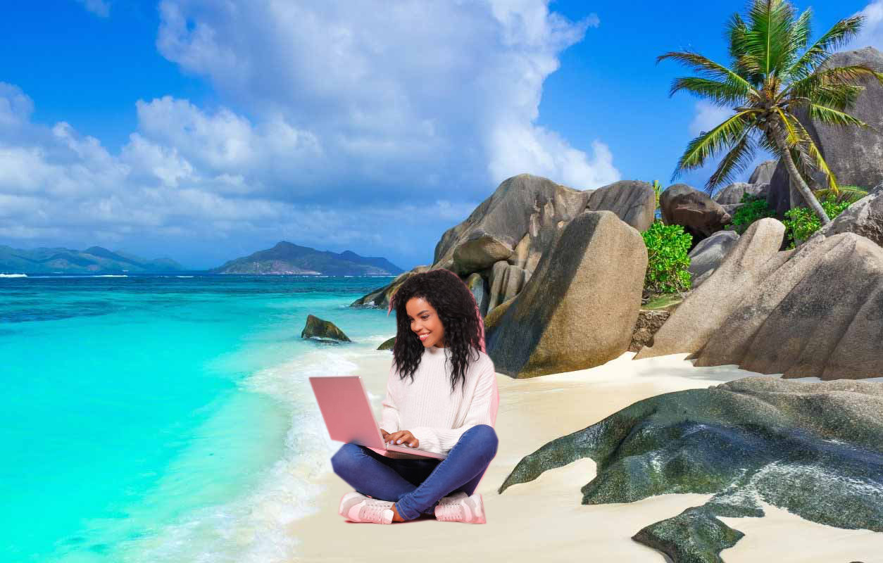 A remote worker