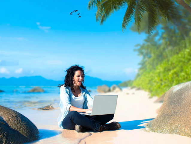 A remote worker